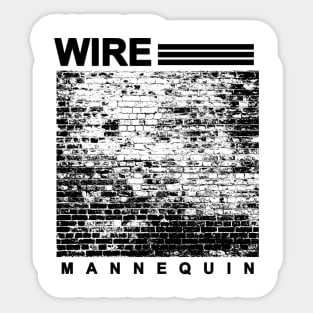 Wire Mannequin Sticker